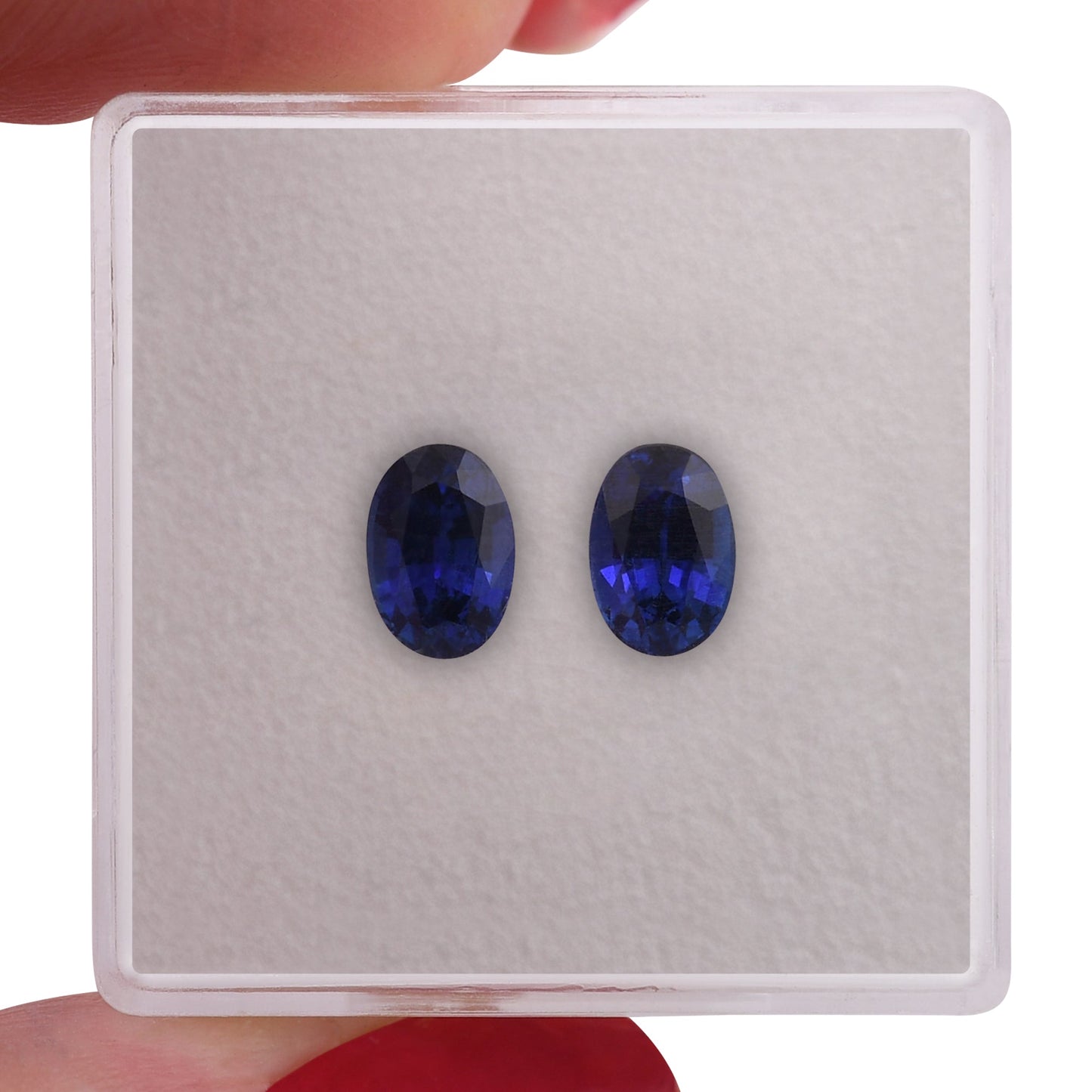 1,71 Karat blauer ovaler Saphir aus Sri Lanka