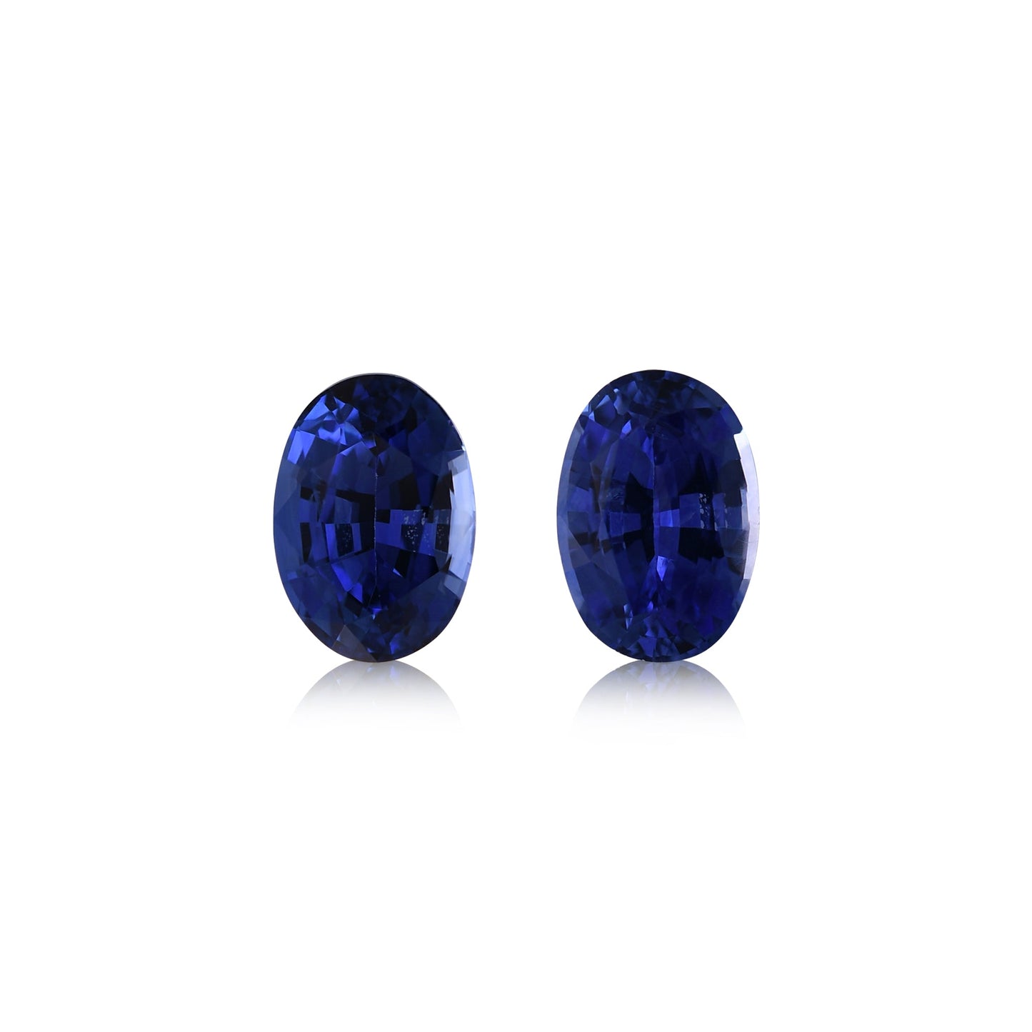 1,71 Karat blauer ovaler Saphir aus Sri Lanka