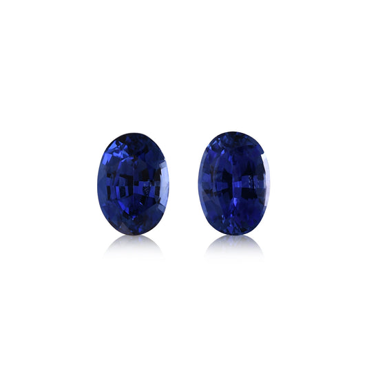 1,71 Karat blauer ovaler Saphir aus Sri Lanka