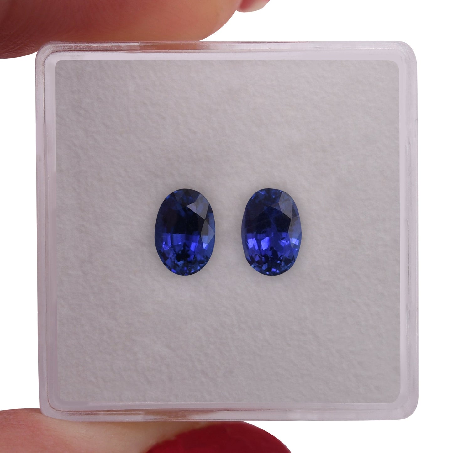 1,71 Karat blauer ovaler Saphir aus Sri Lanka