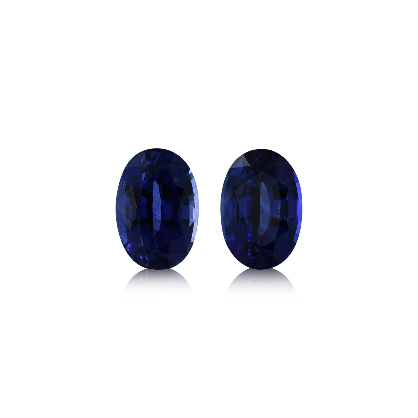 1,64 Karat blauer ovaler Saphir aus Sri Lanka