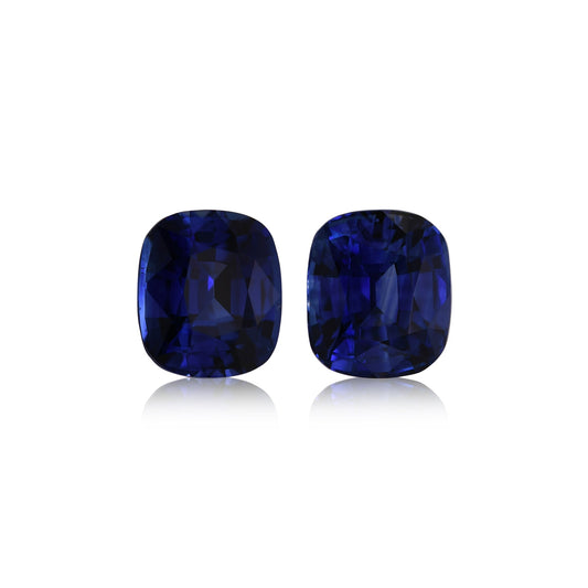 2,17 Karat blauer Kissen-Saphir aus Sri Lanka