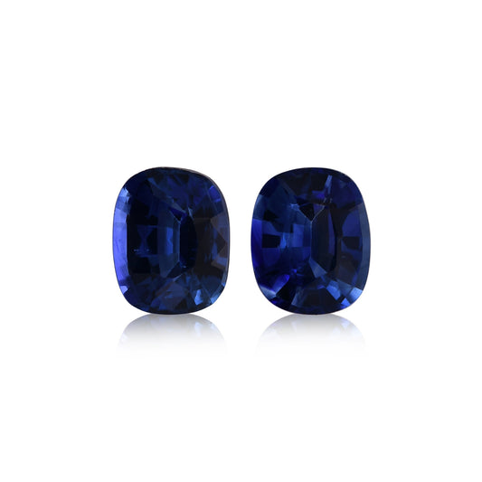 2,19 Karat blauer Kissen-Saphir aus Sri Lanka