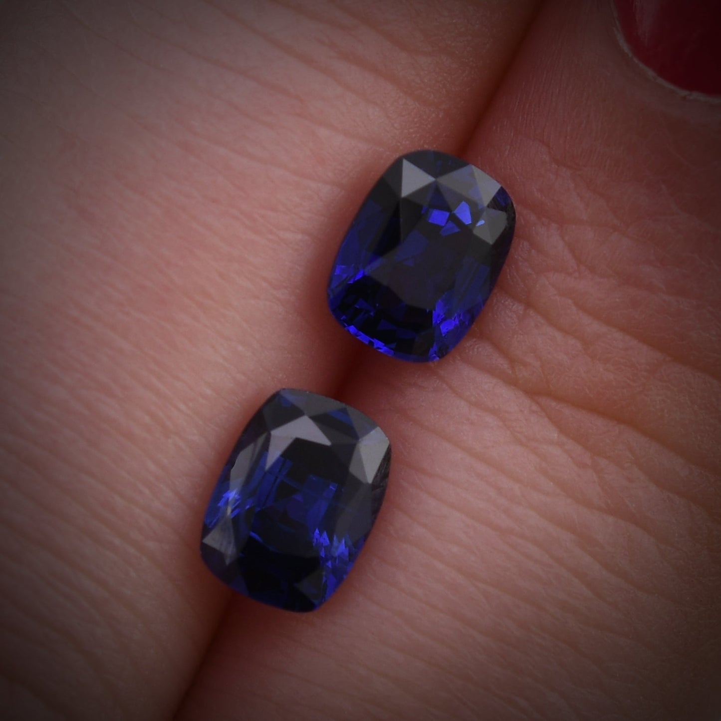 2.22 Carat Blue SRI LANKAN Cushion Sapphire
