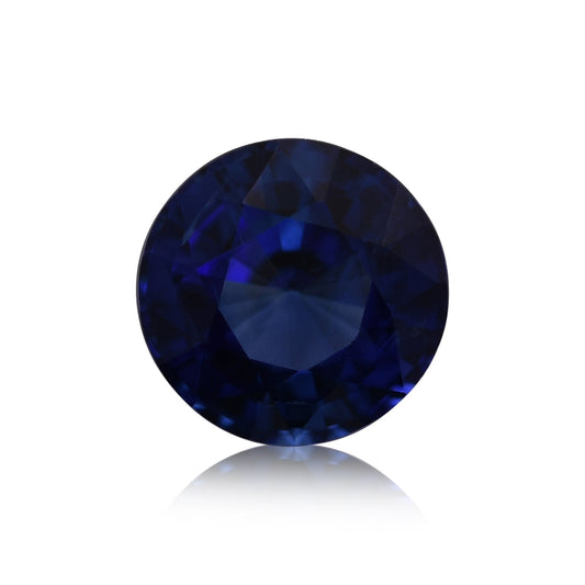 0.90 Carat Blue SRI LANKAN Round Sapphire
