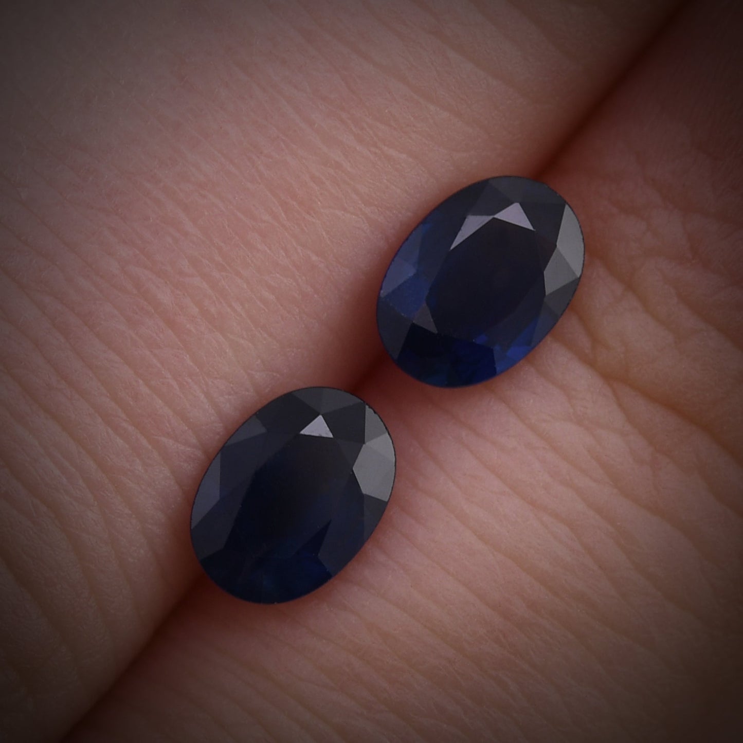 1.72 Carat Blue THAI Oval Sapphire