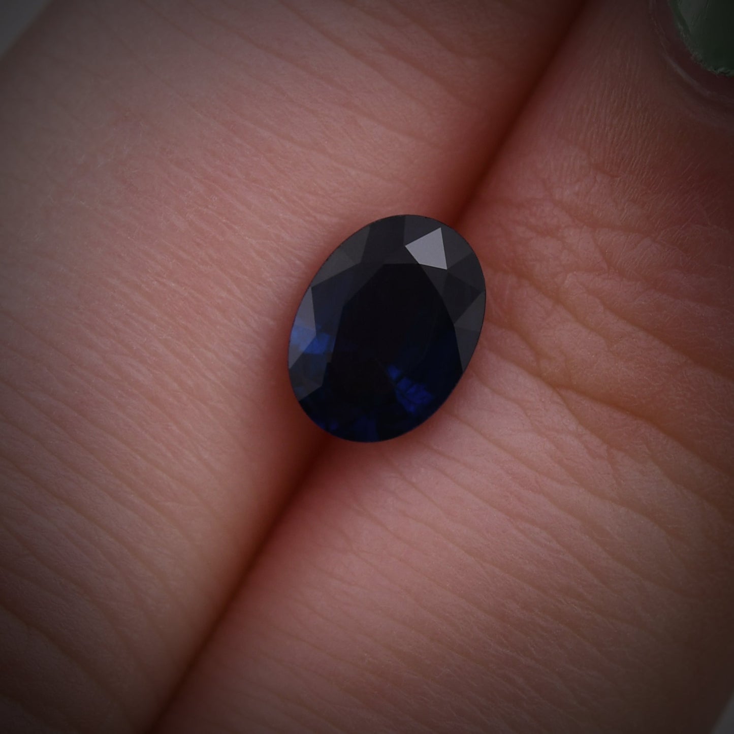 1.27 Carat Blue THAI Oval Sapphire
