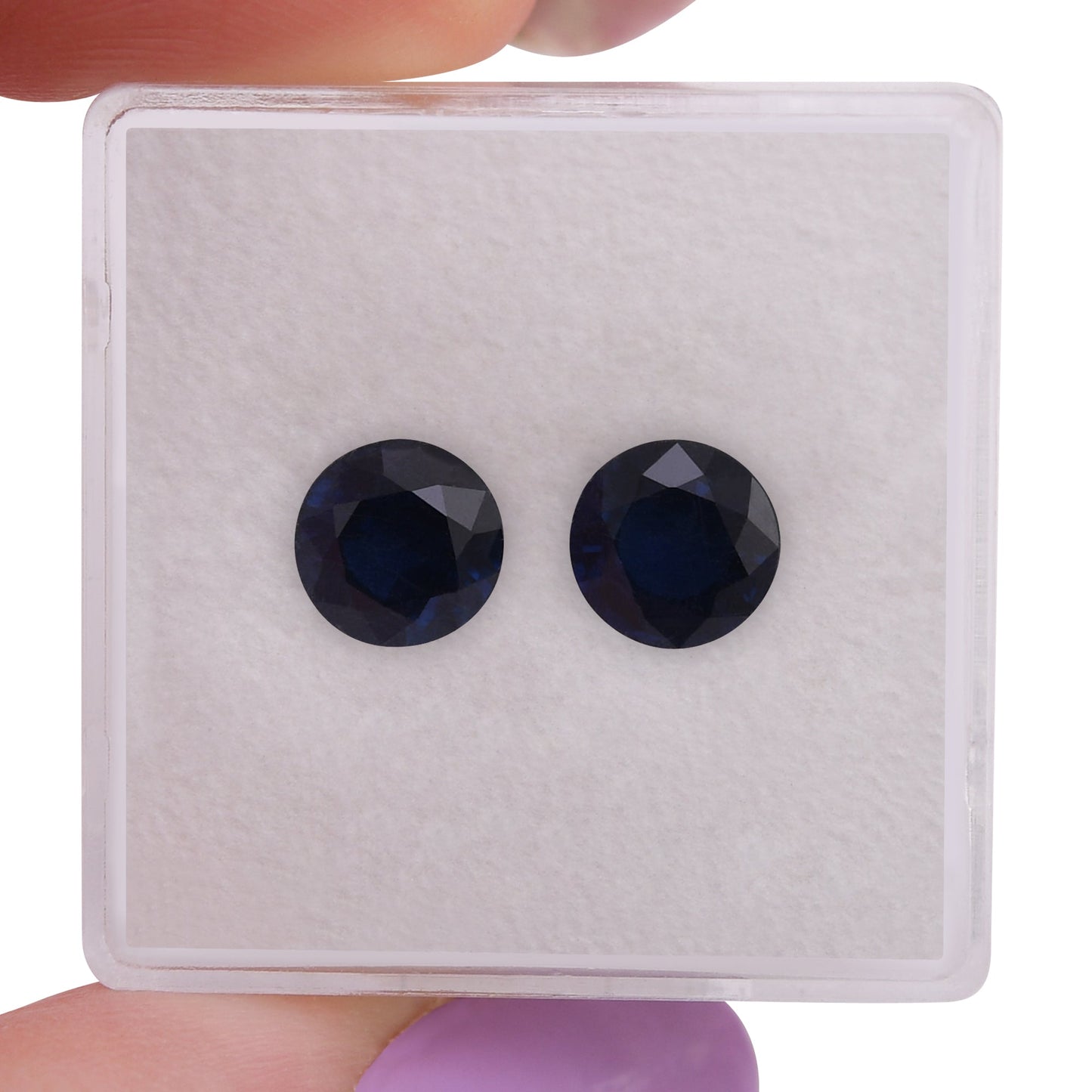 2.75 Carat Blue THAI Round Sapphire