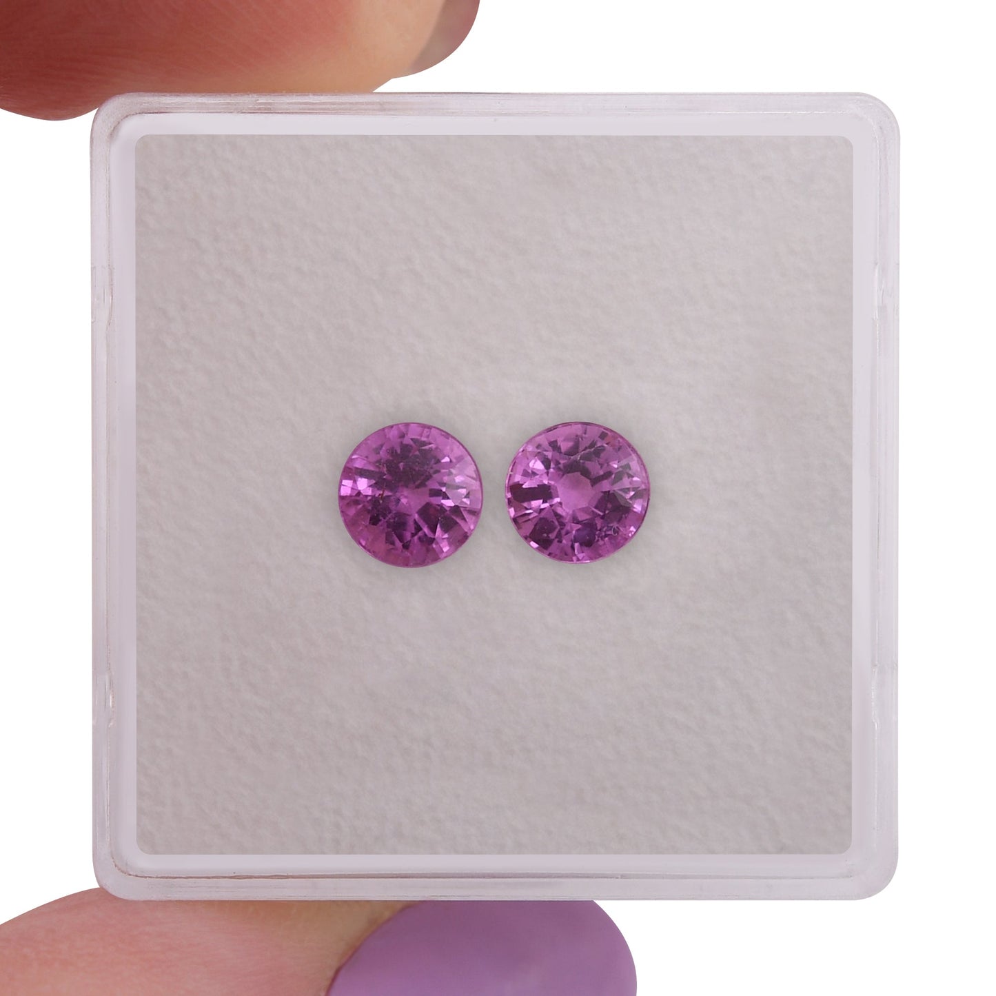 1.45 Carat Pink MADAGASCAR Round Sapphire