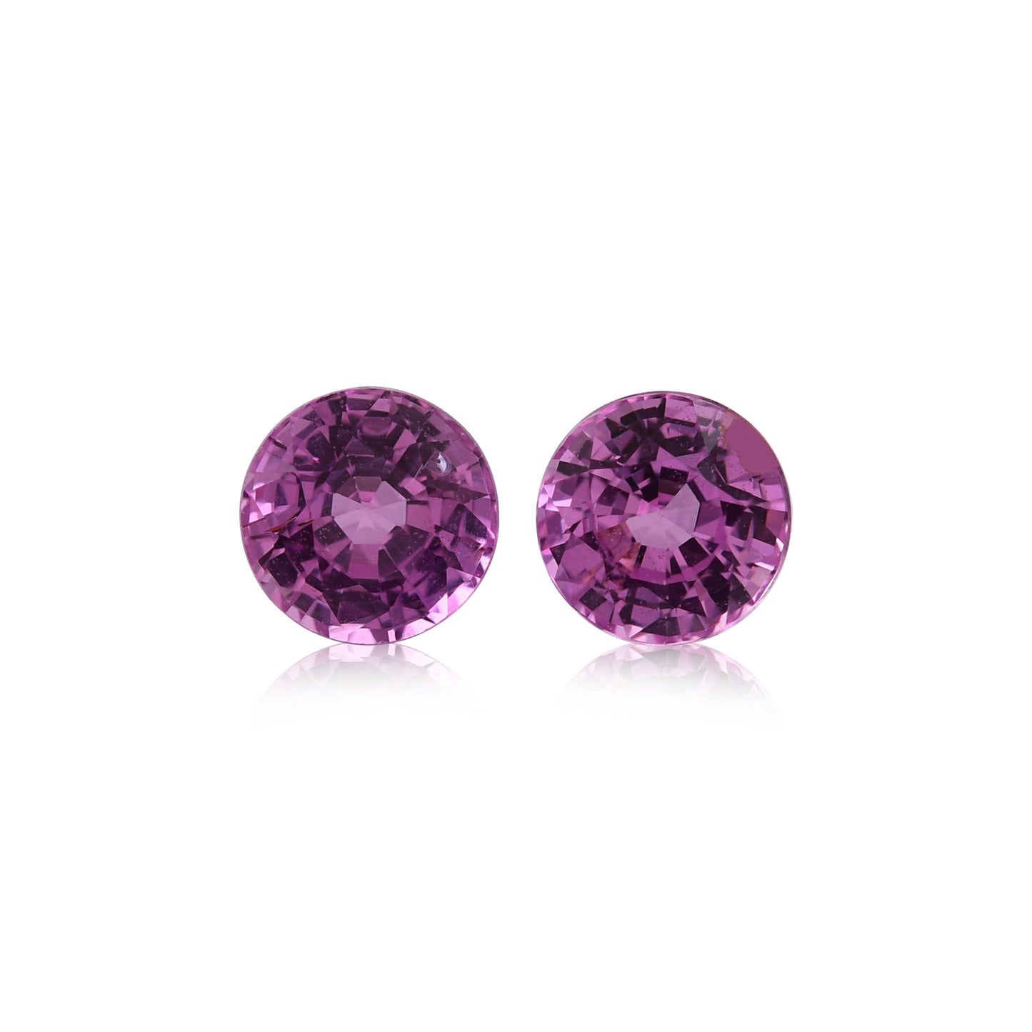 1.52 Carat Pink MADAGASCAR Round Sapphire