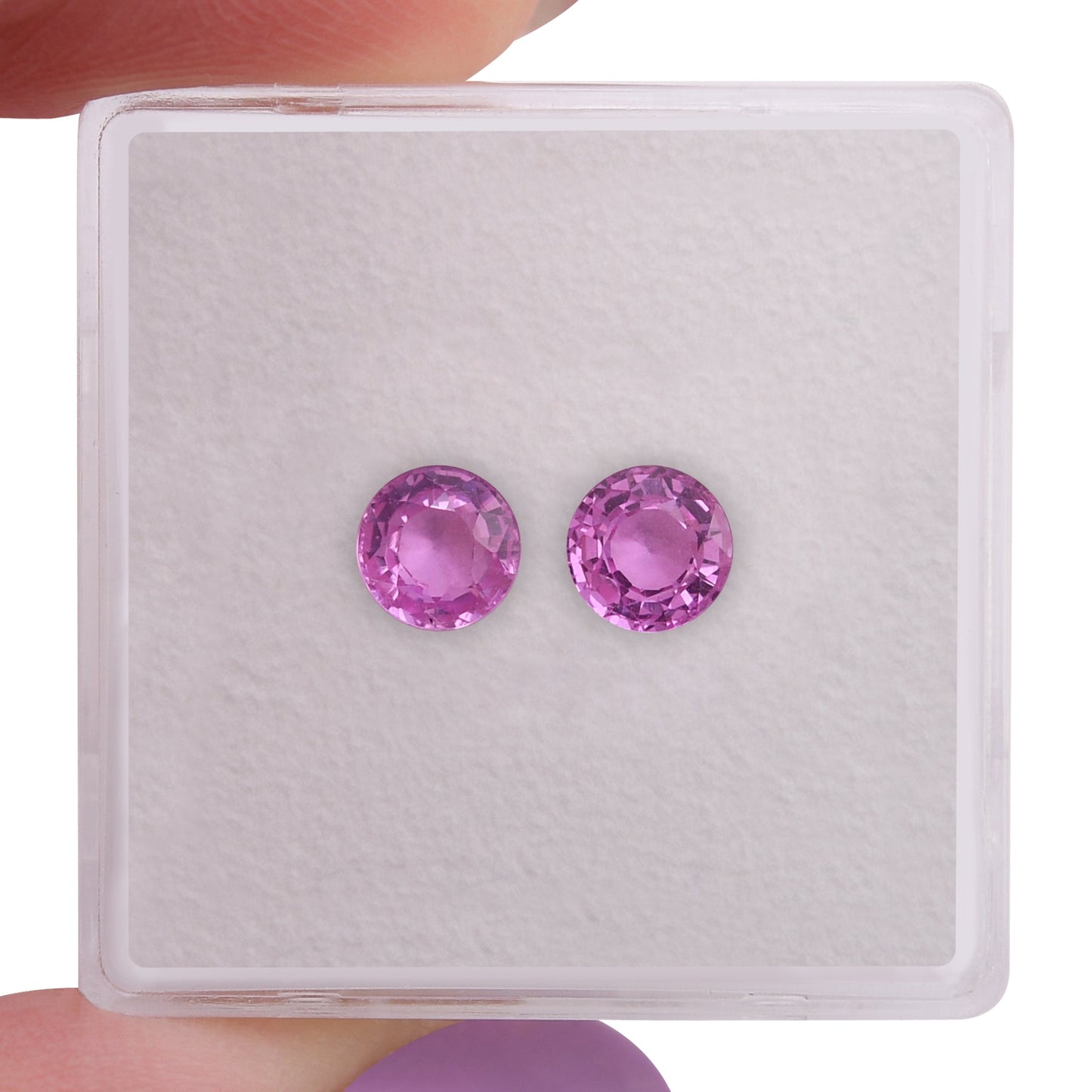 1.27 Carat Pink MADAGASCAR Round Sapphire