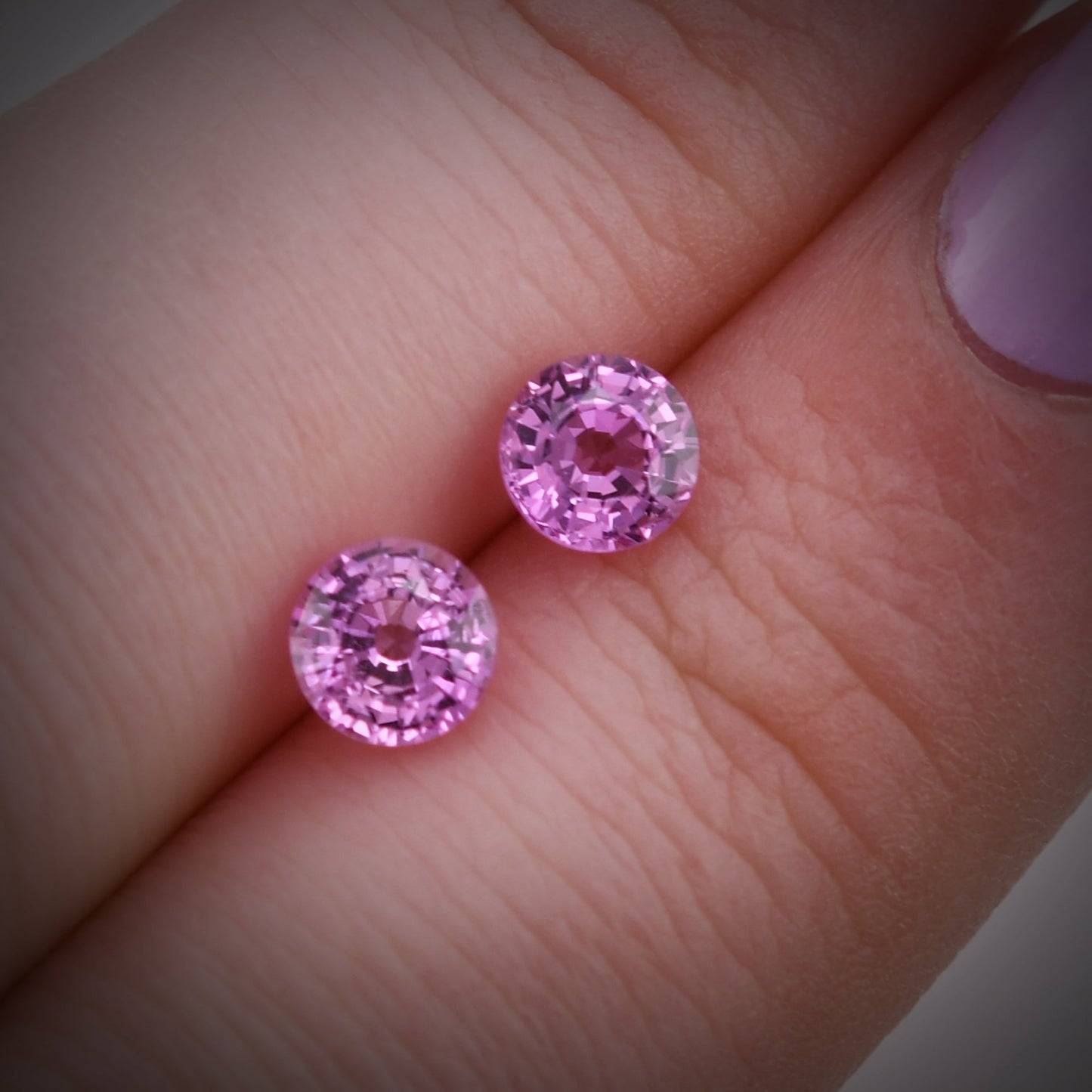 1.31 Carat Pink MADAGASCAR Round Sapphire