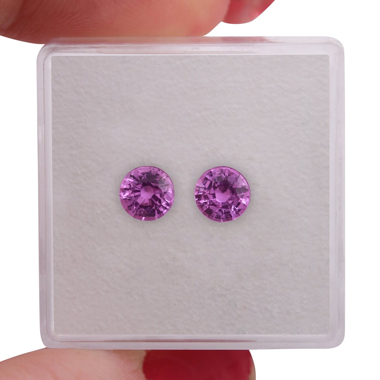 1.28 Carat Pink MADAGASCAR Round Sapphire