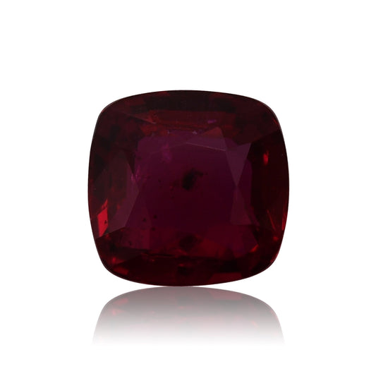 2,17 Karat roter Kissen-Rubin aus Mosambik, GIA