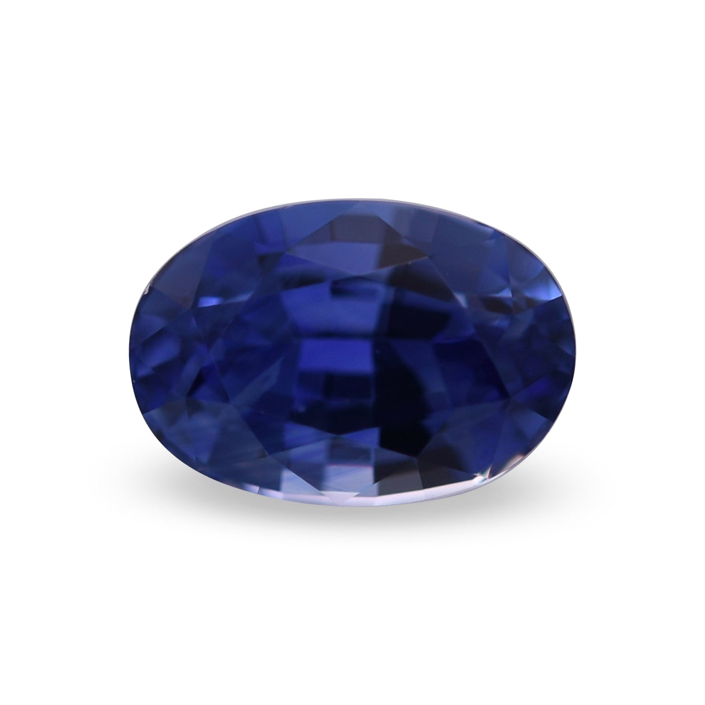 0,70 Karat blauer ovaler Saphir aus Sri Lanka