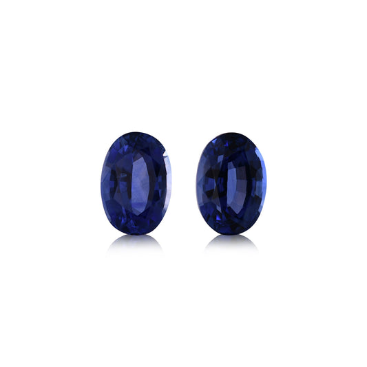 1,71 Karat blauer ovaler Saphir aus Sri Lanka