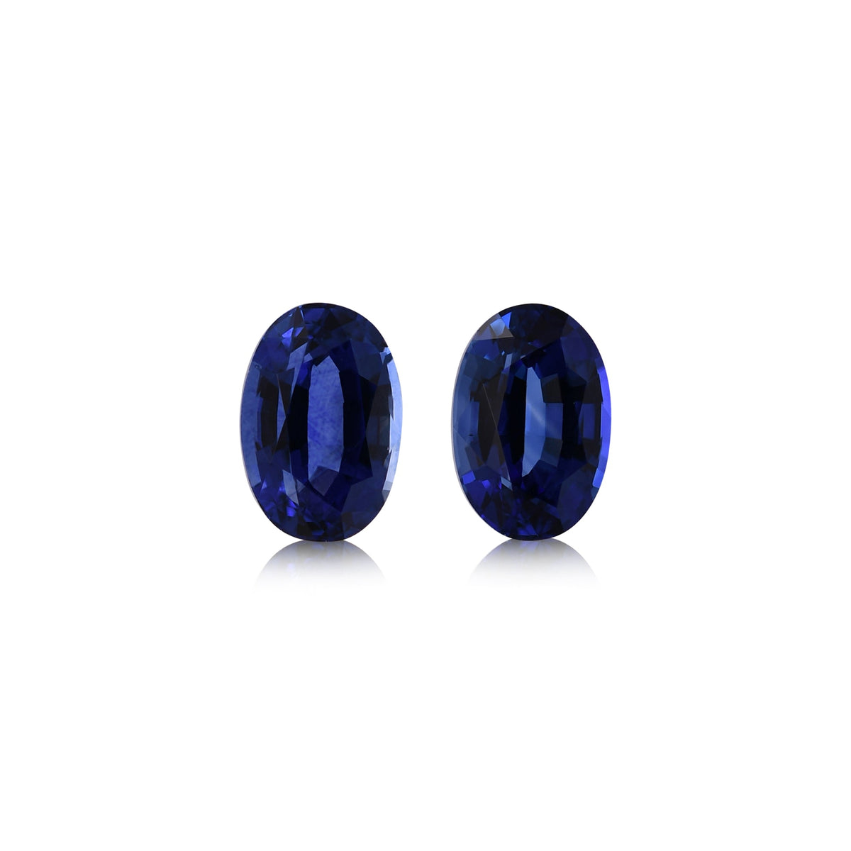 1,64 Karat blauer ovaler Saphir aus Sri Lanka