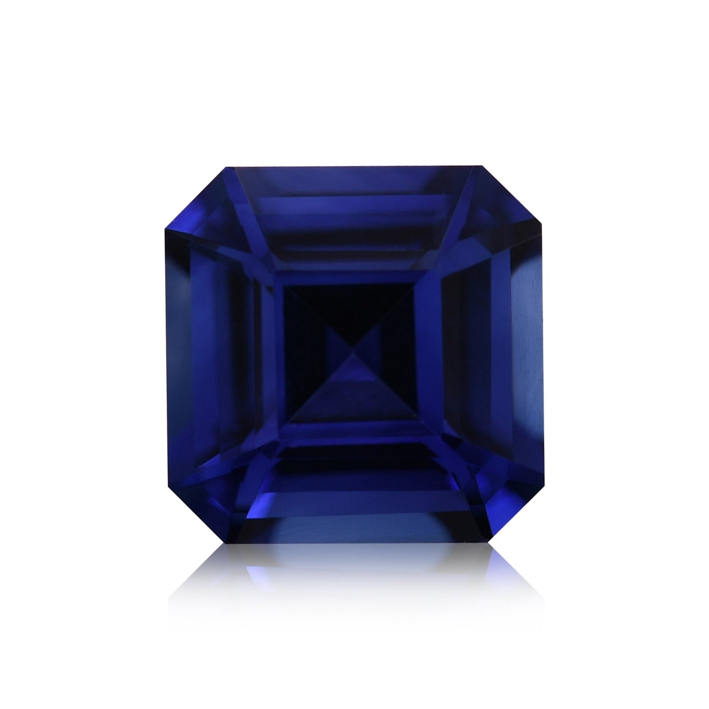 1.38 Carat Blue SRI LANKAN Sq. Emerald Sapphire