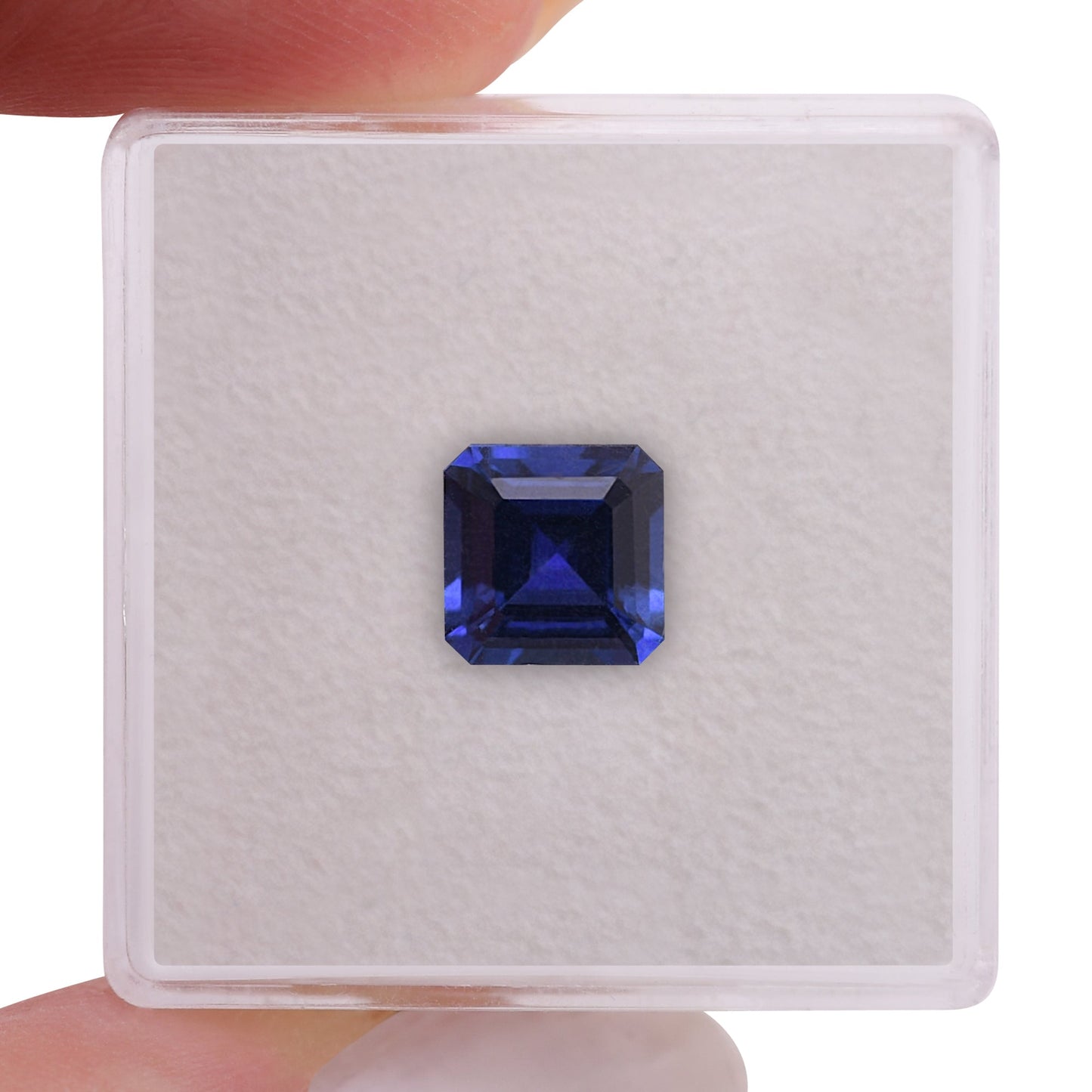 2,05 Karat blauer Smaragd-Saphir aus Sri Lanka