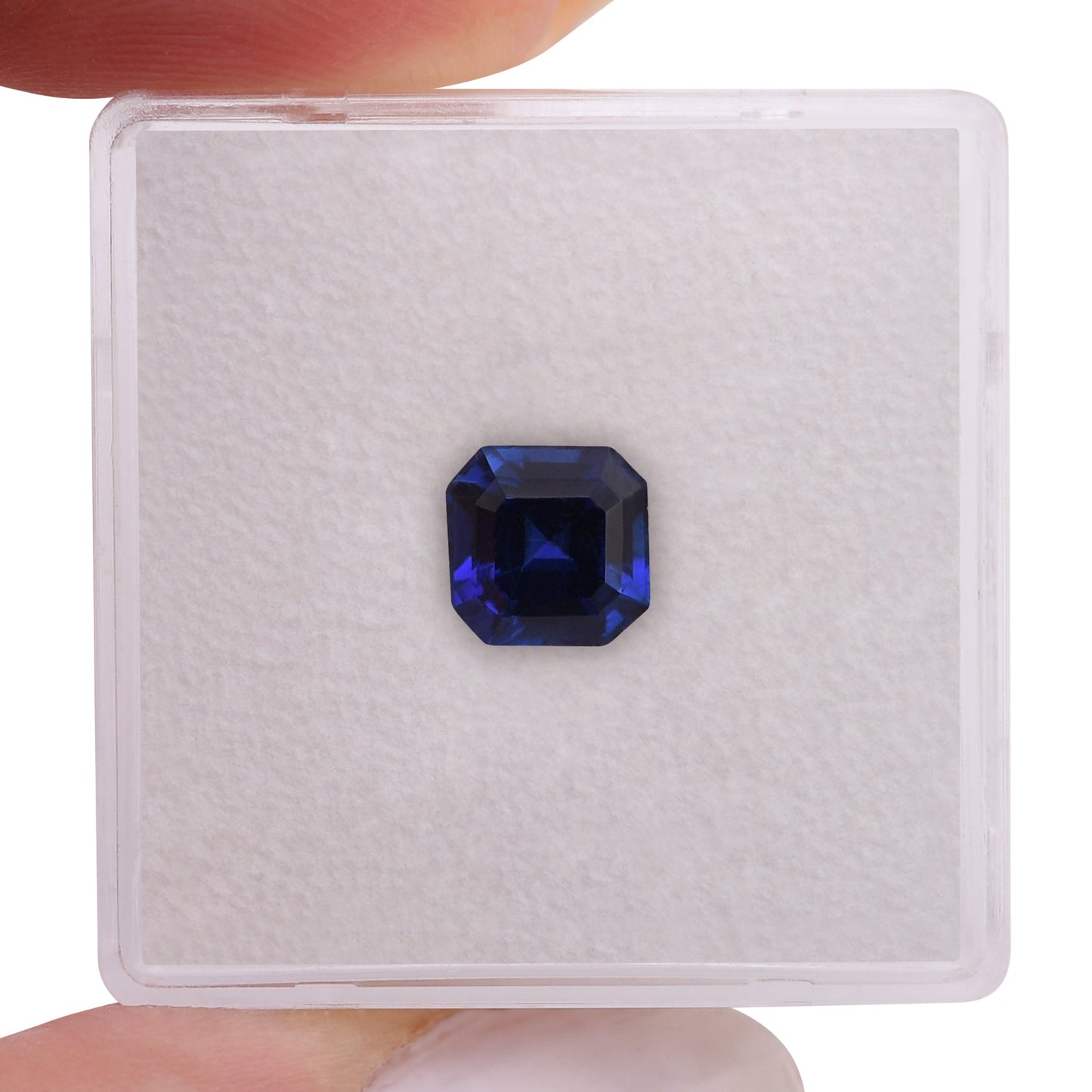 1,47 Karat blauer Smaragd-Saphir aus Sri Lanka