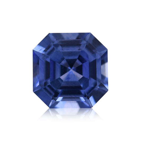 0.92 Carat Blue SRI LANKAN Sq. Emerald Sapphire