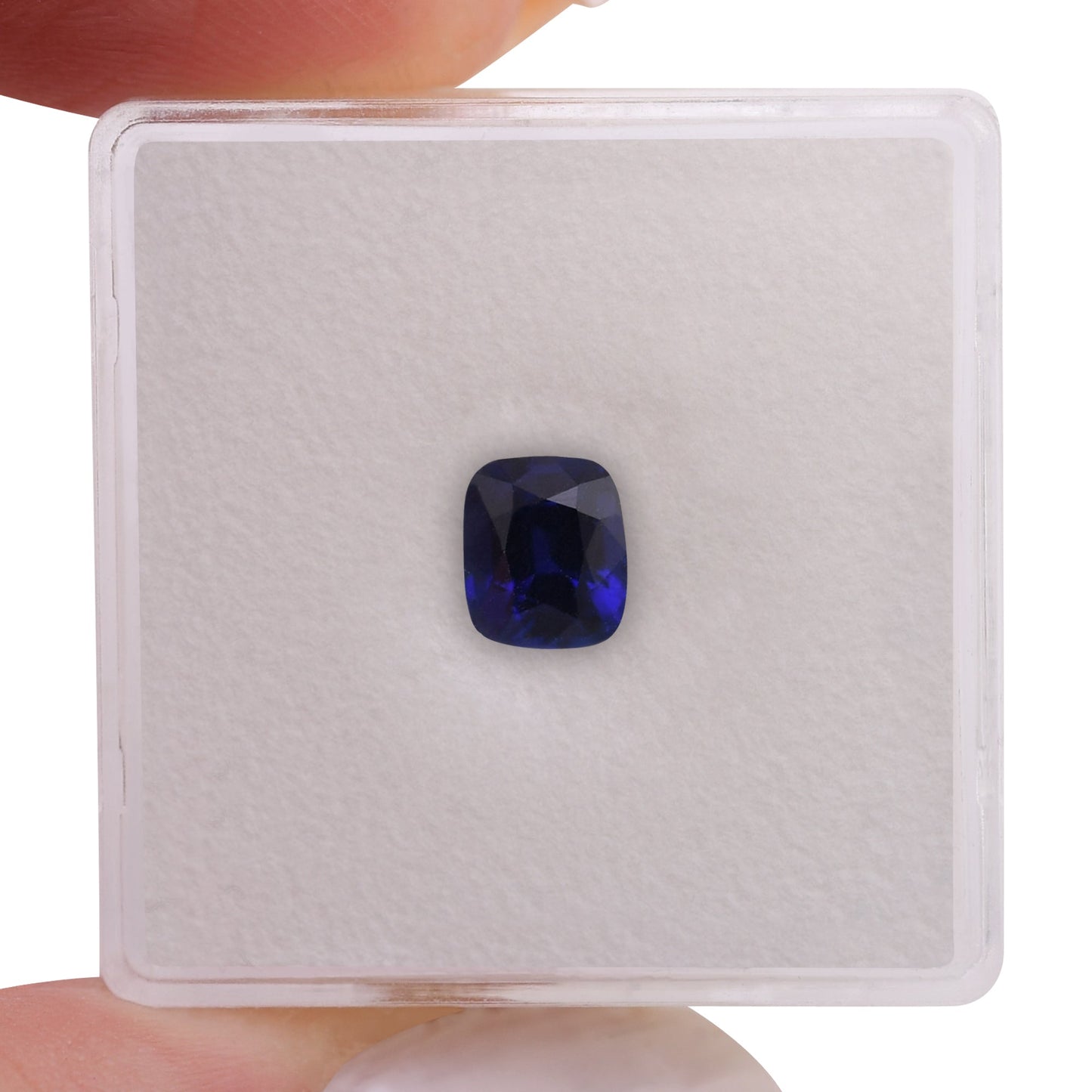 1,12 Karat blauer Kissen-Saphir aus Sri Lanka