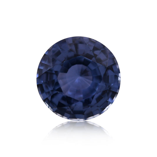 0.90 Carat Blue SRI LANKAN Round Sapphire