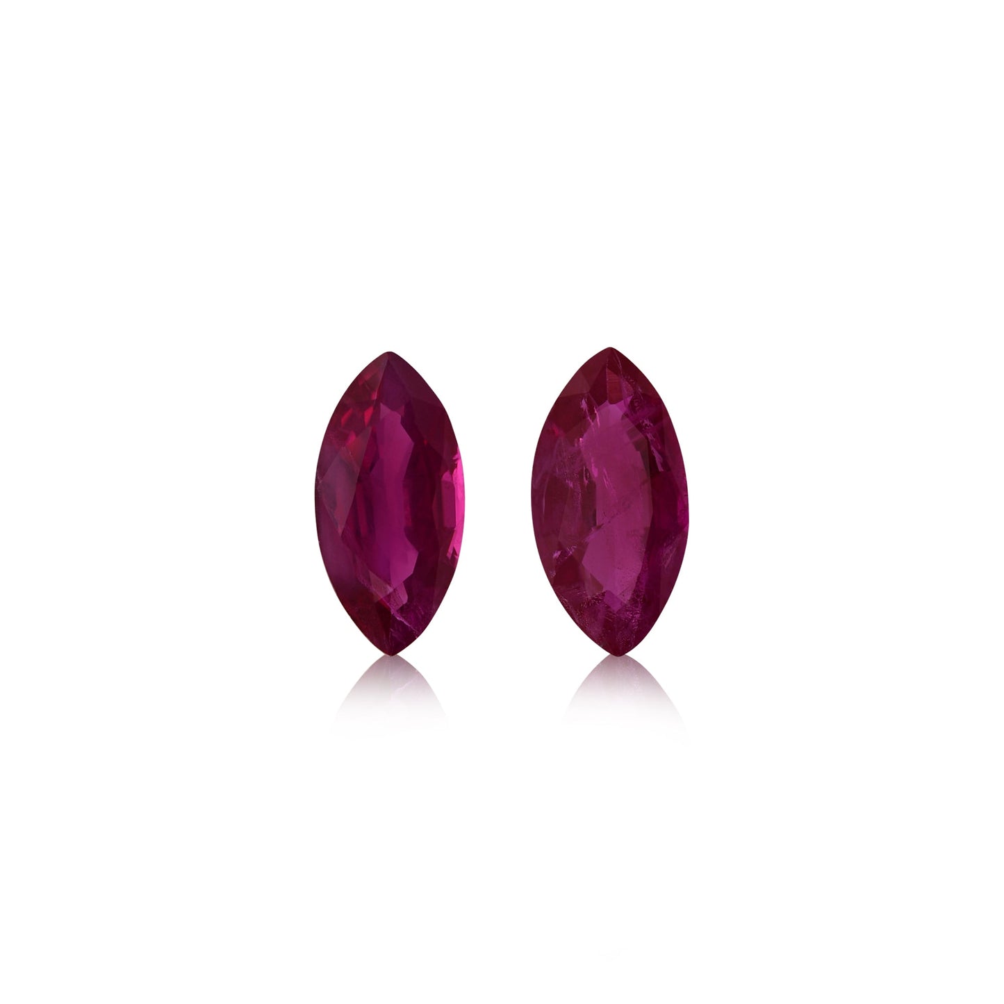 1,19 Karat roter burmesischer Marquise-Rubin