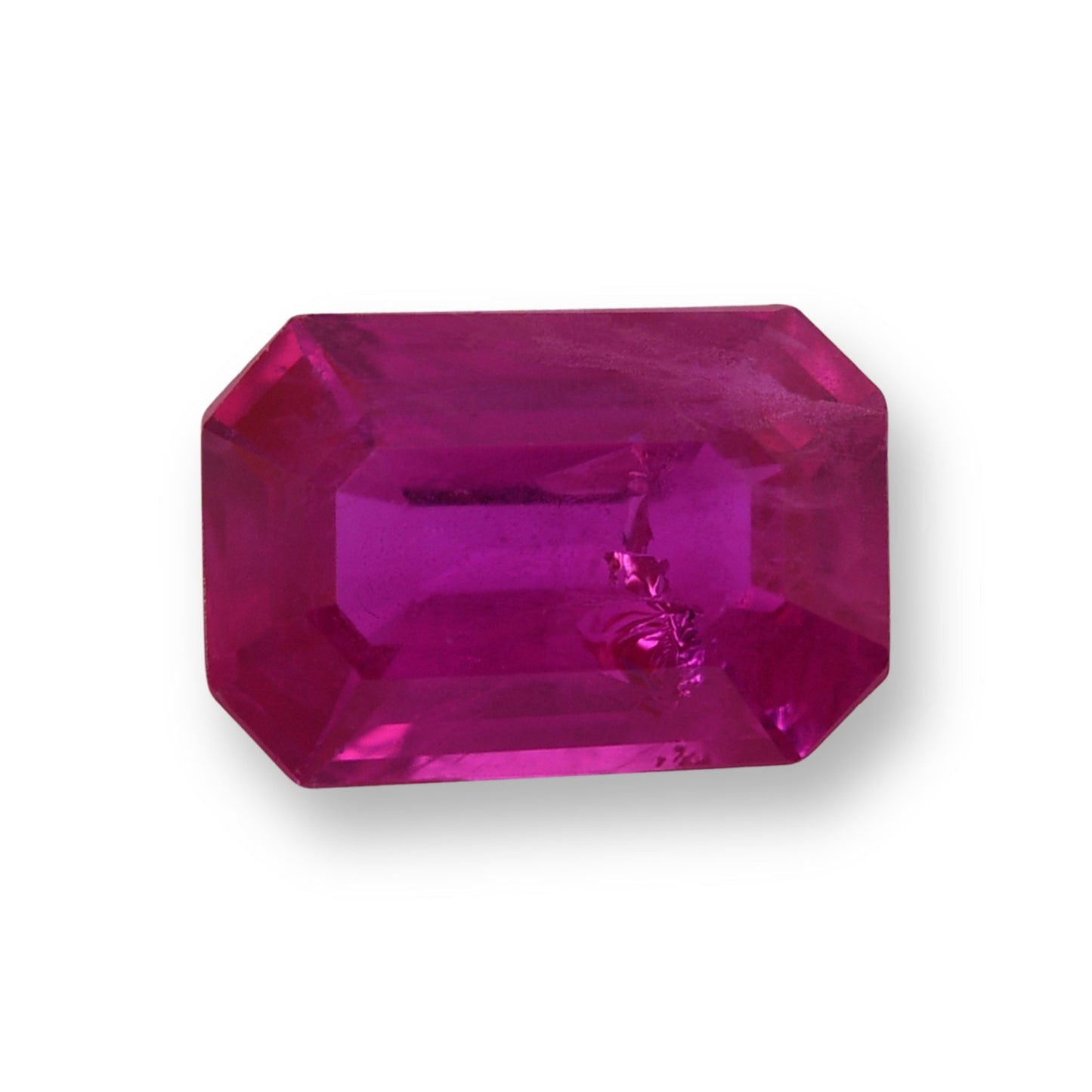 0,50 Karat roter burmesischer Smaragdrubin