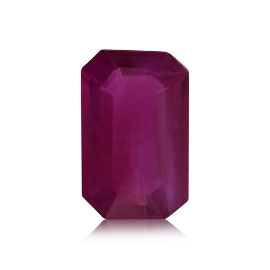 0,48 Karat roter burmesischer Smaragdrubin