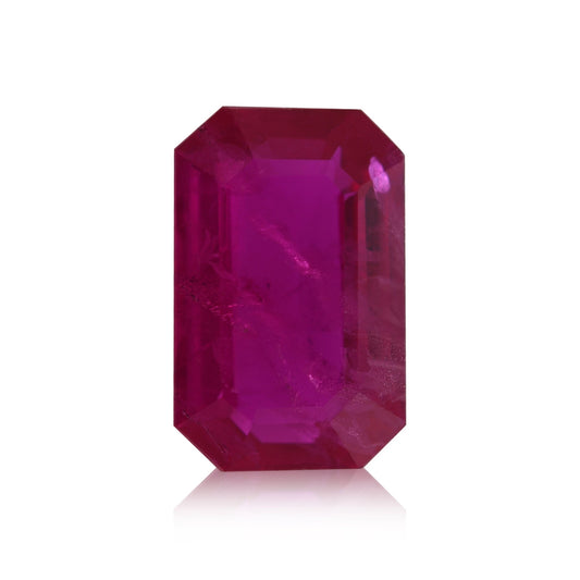 0,63 Karat roter burmesischer Smaragdrubin