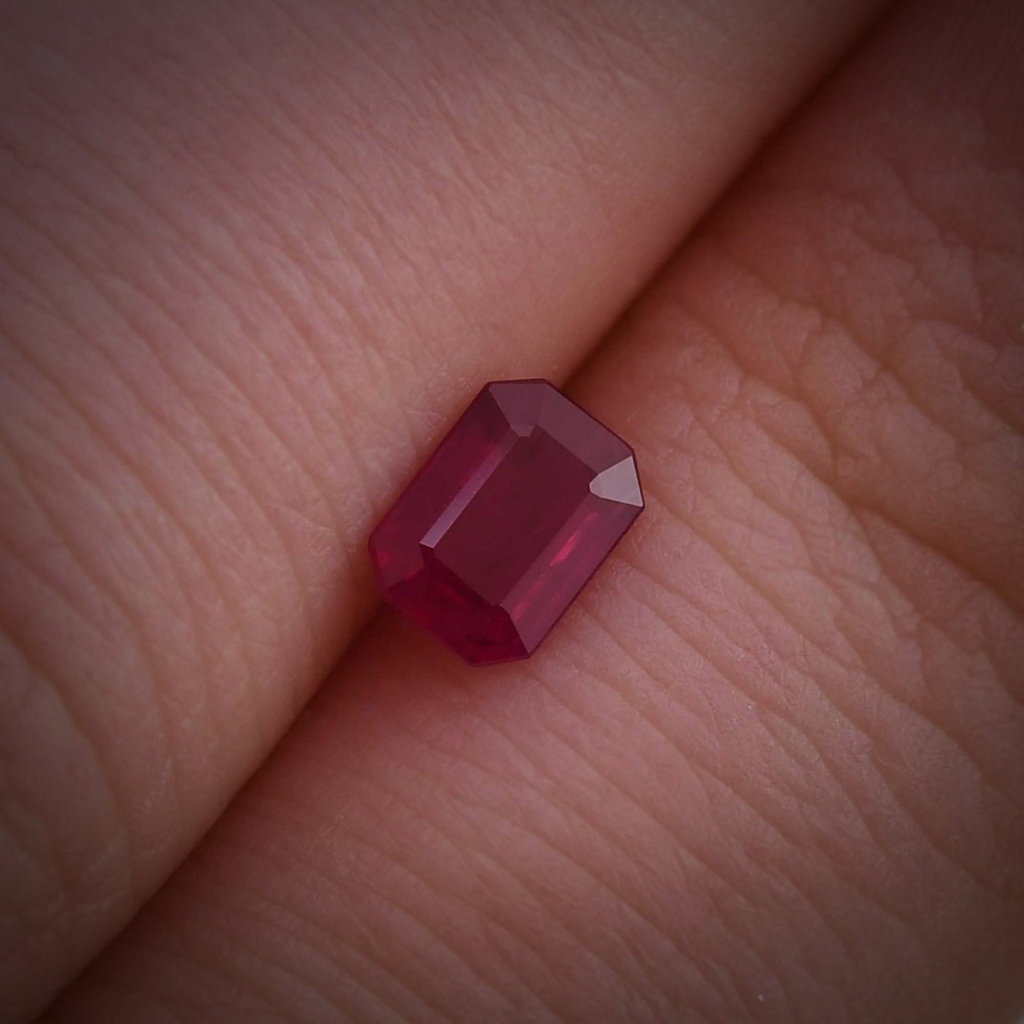 0.49 Carat Red BURMESE Emerald Ruby