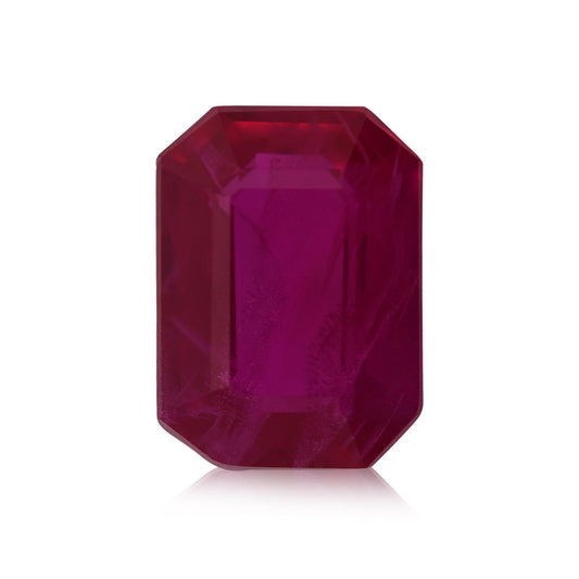 0,49 Karat roter burmesischer Smaragdrubin