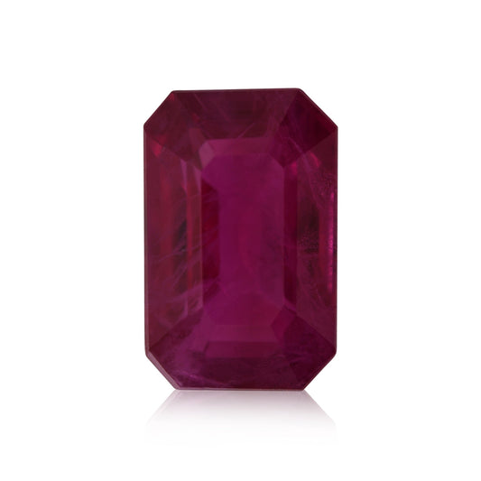 0.78 Carat Red BURMESE Emerald Ruby