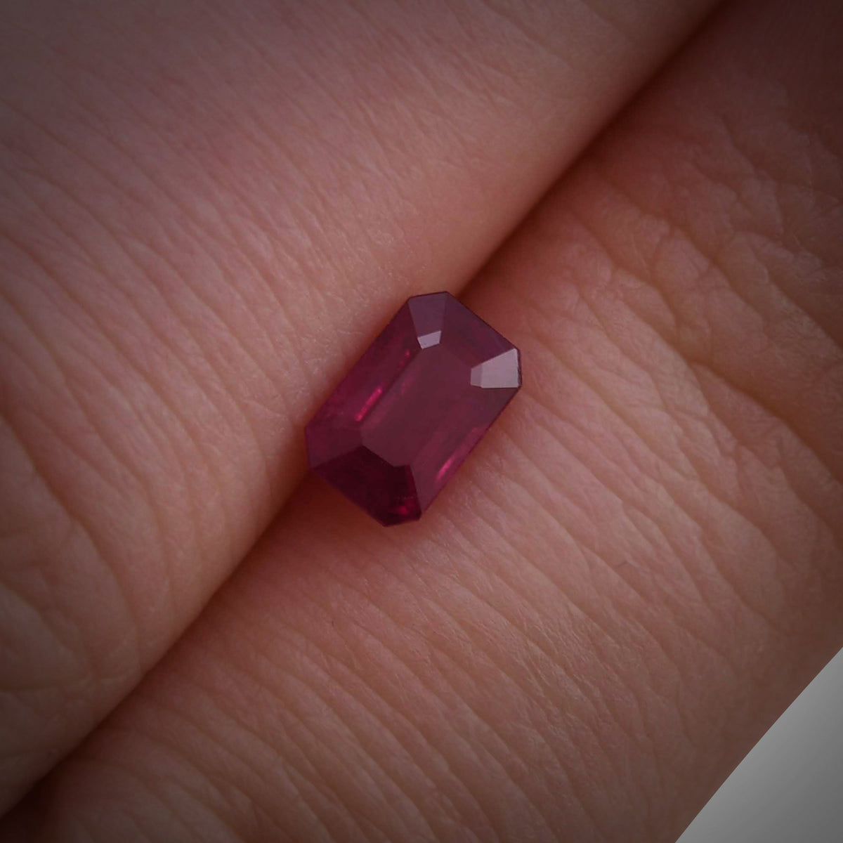 0.78 Carat Red BURMESE Emerald Ruby