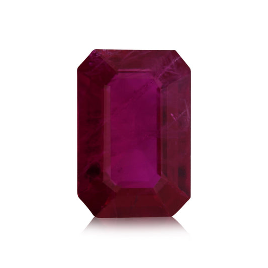 0,48 Karat roter burmesischer Smaragdrubin