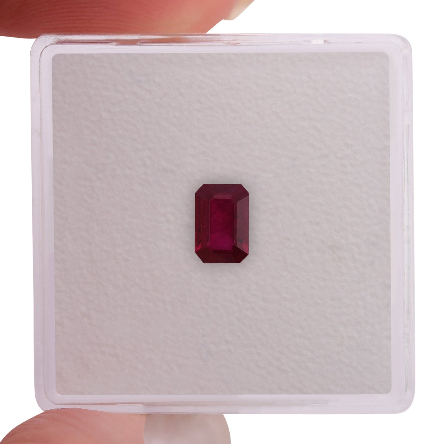 0.48 Carat Red BURMESE Emerald Ruby