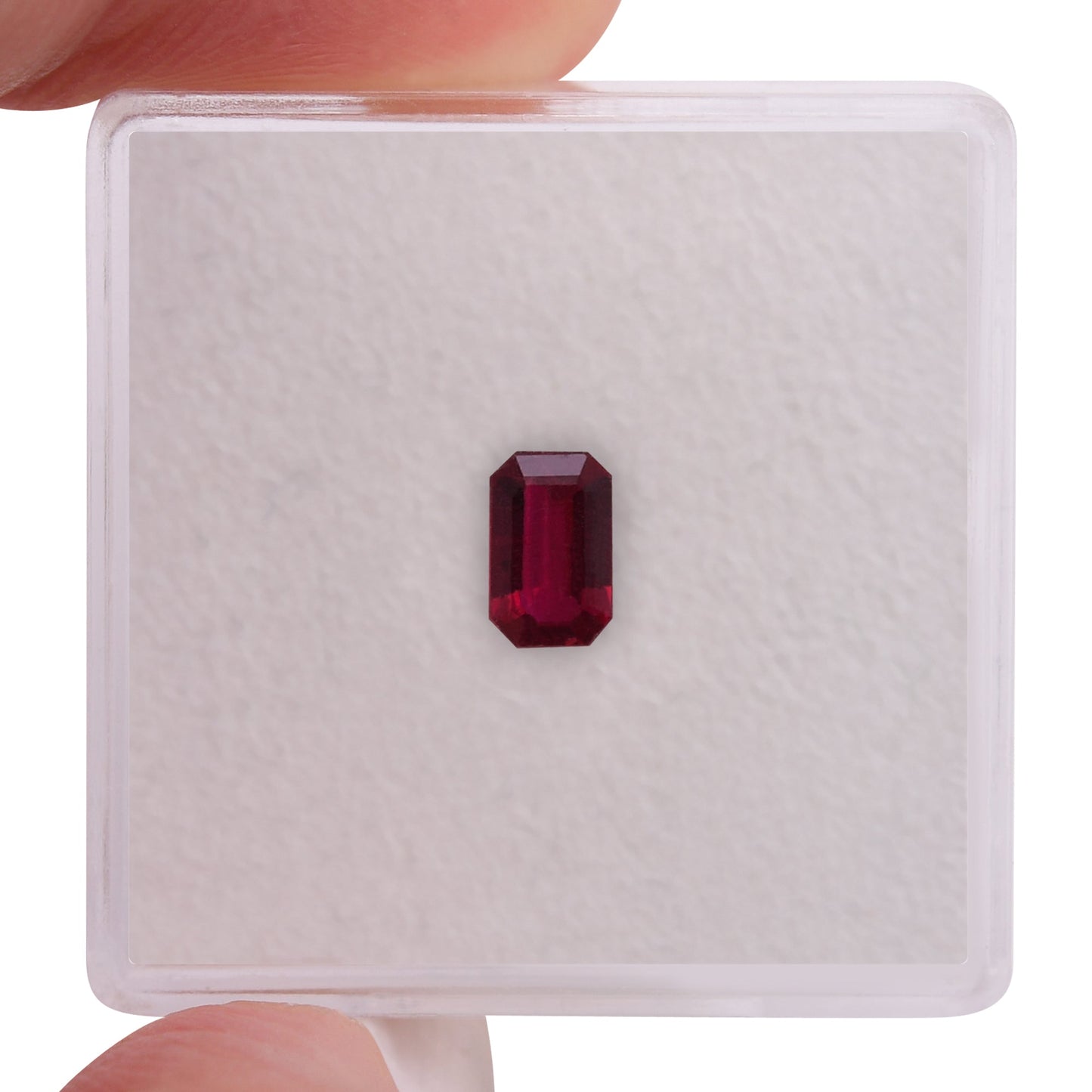 0.47 Carat Red BURMESE Emerald Ruby