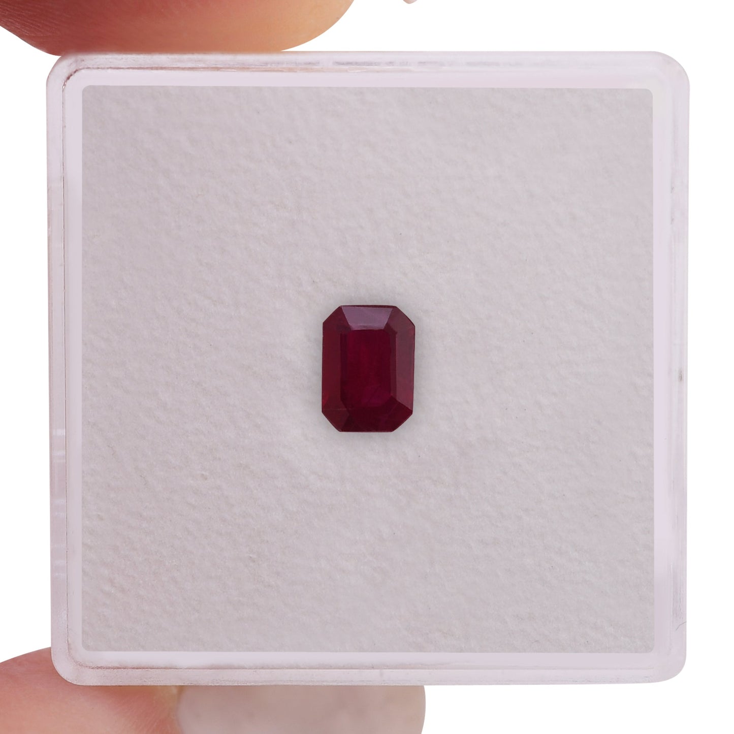 0.52 Carat Red BURMESE Emerald Ruby