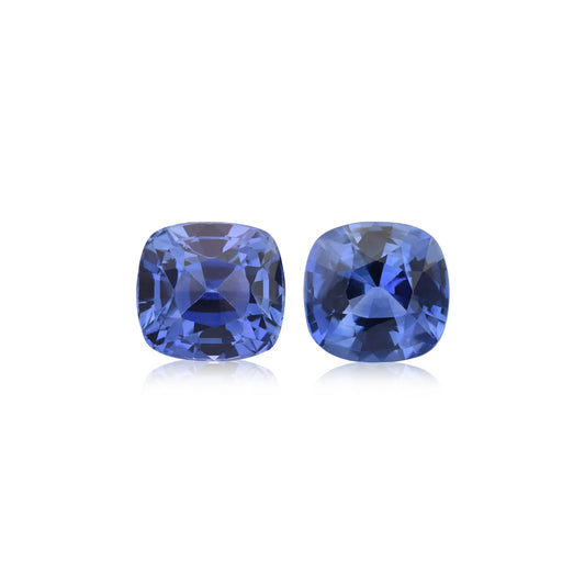 2,90 Karat blauer Kissen-Saphir aus Sri Lanka