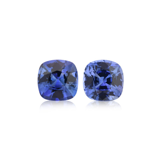 3,01 Karat blauer Kissen-Saphir aus Sri Lanka