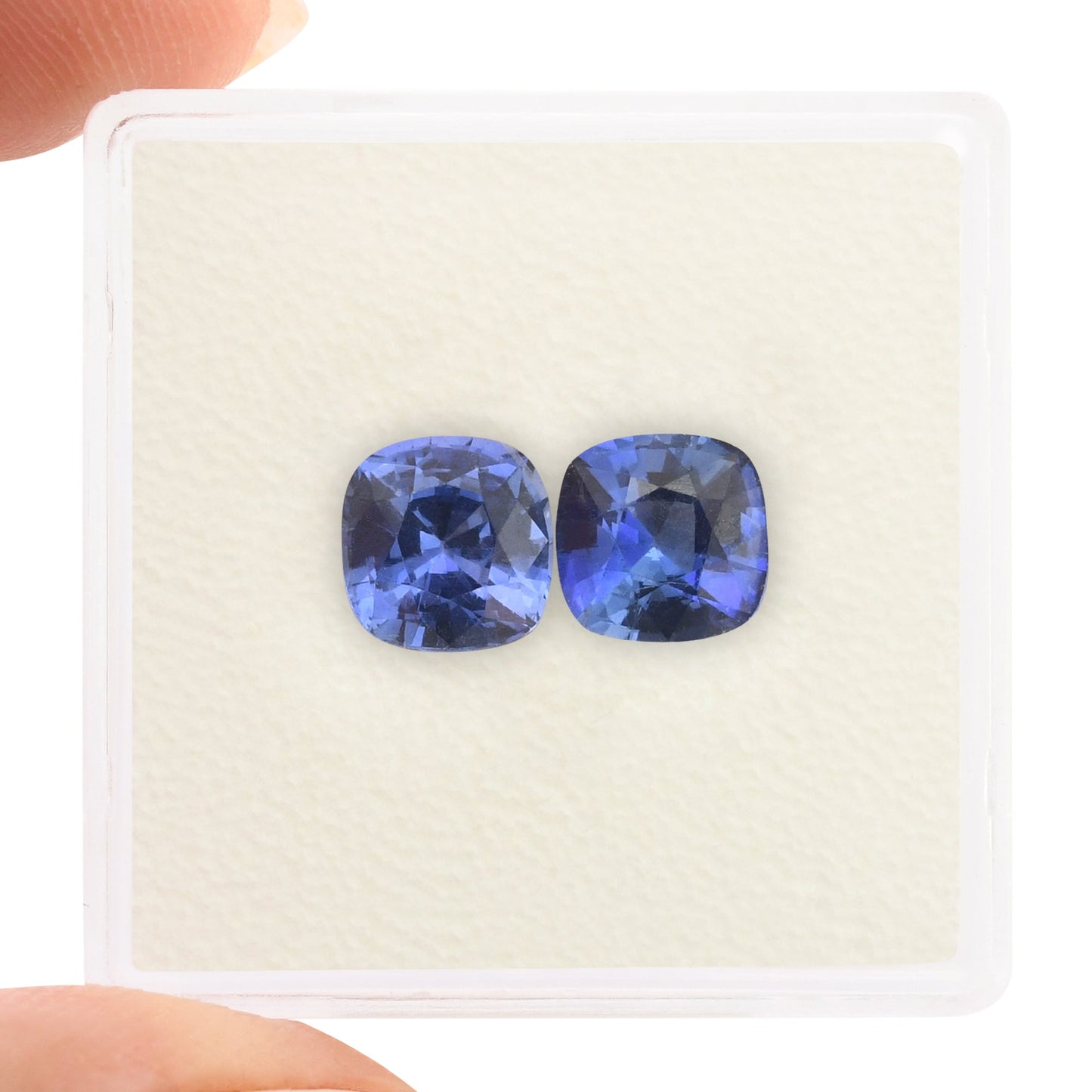 3,01 Karat blauer Kissen-Saphir aus Sri Lanka