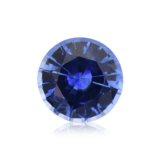 1,72 Karat blauer runder Saphir aus Sri Lanka