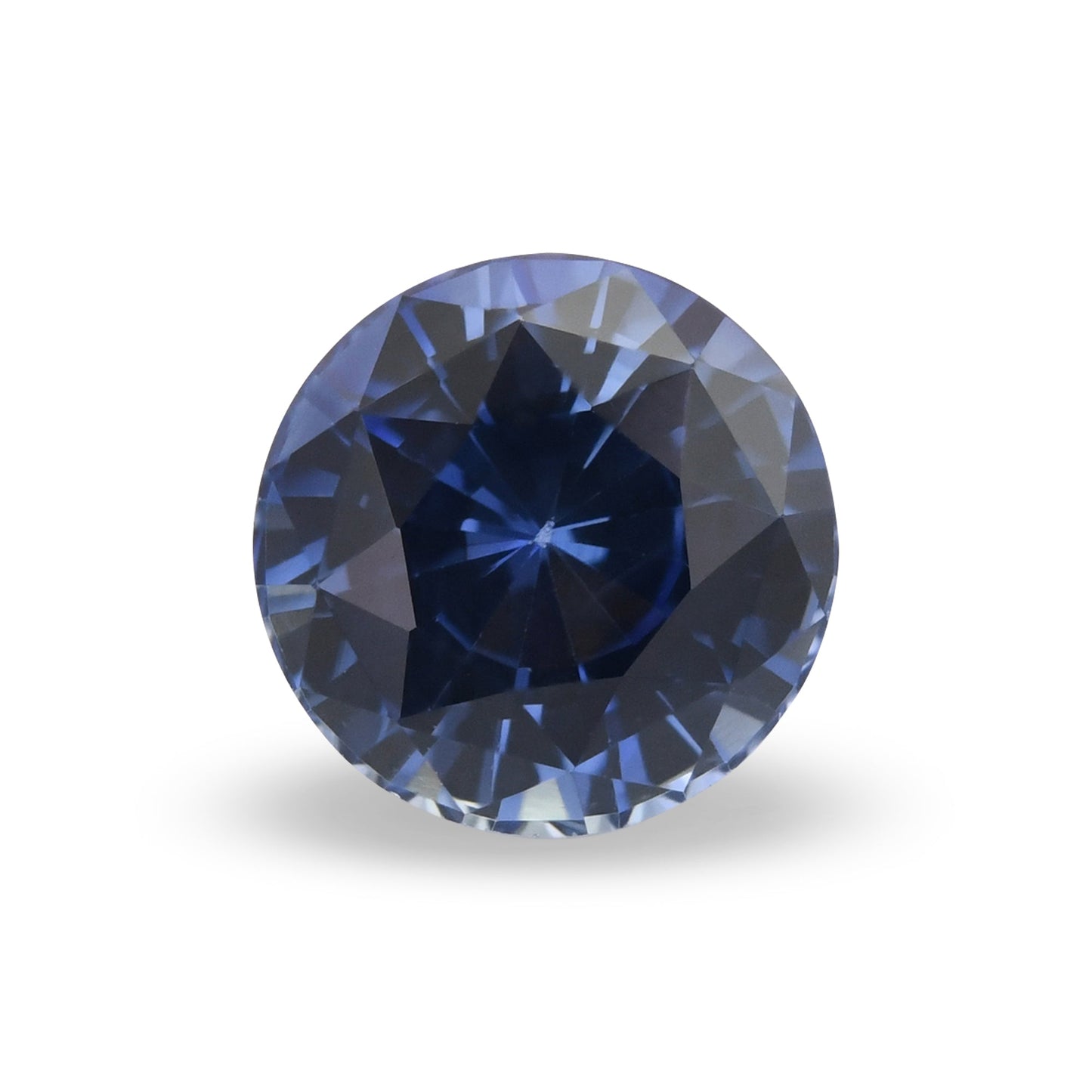 1,18 Karat blauer runder Saphir aus Sri Lanka