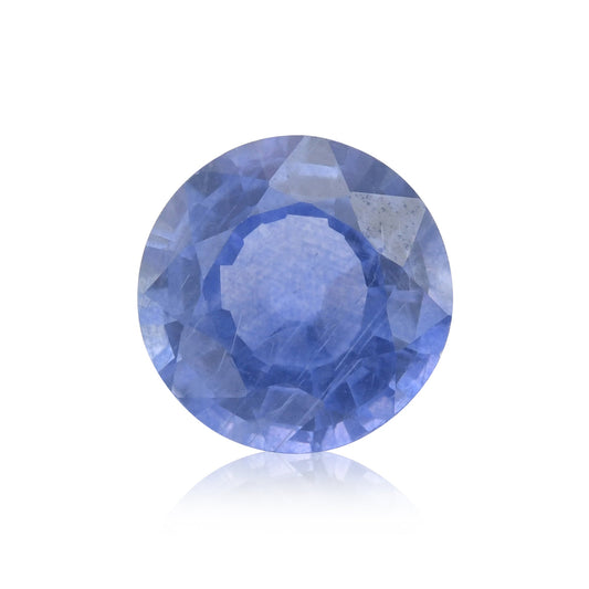 1,17 Karat blauer runder Saphir aus Sri Lanka
