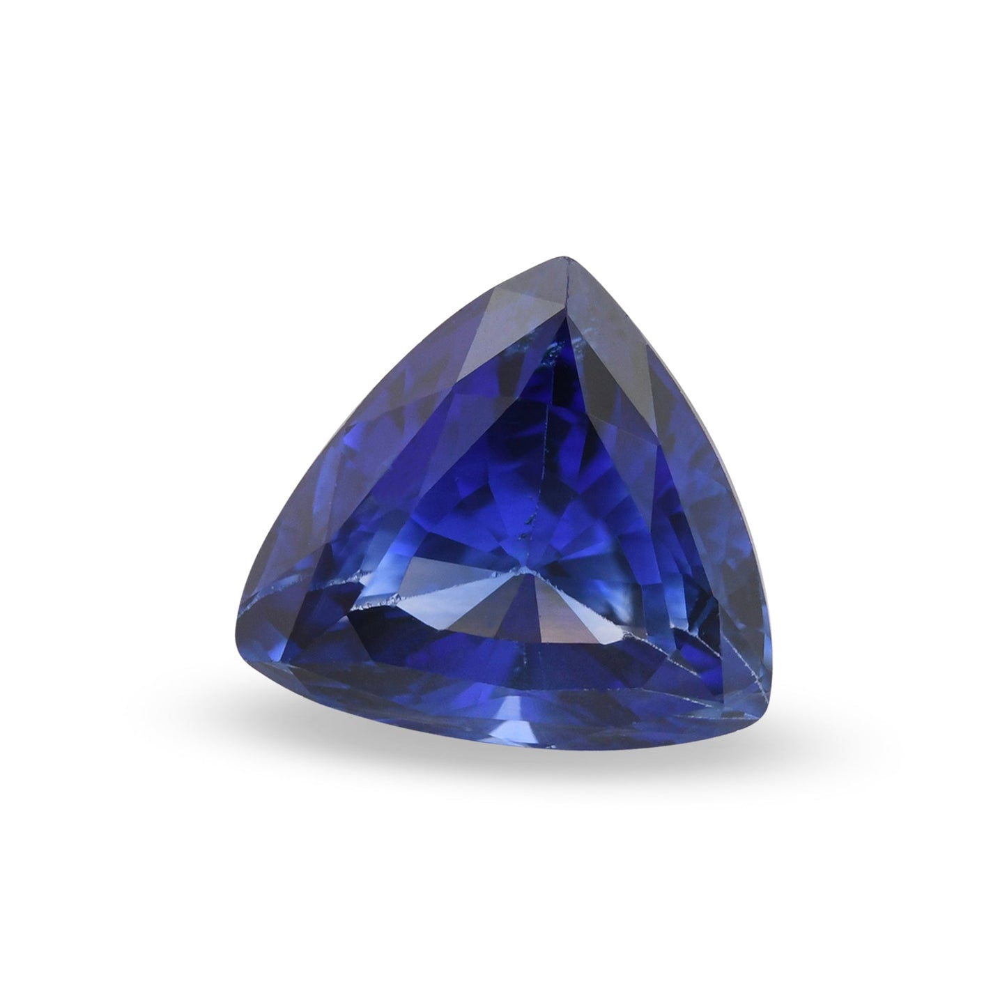 1,65 Karat blauer SRI LANKAN Trilliant-Saphir
