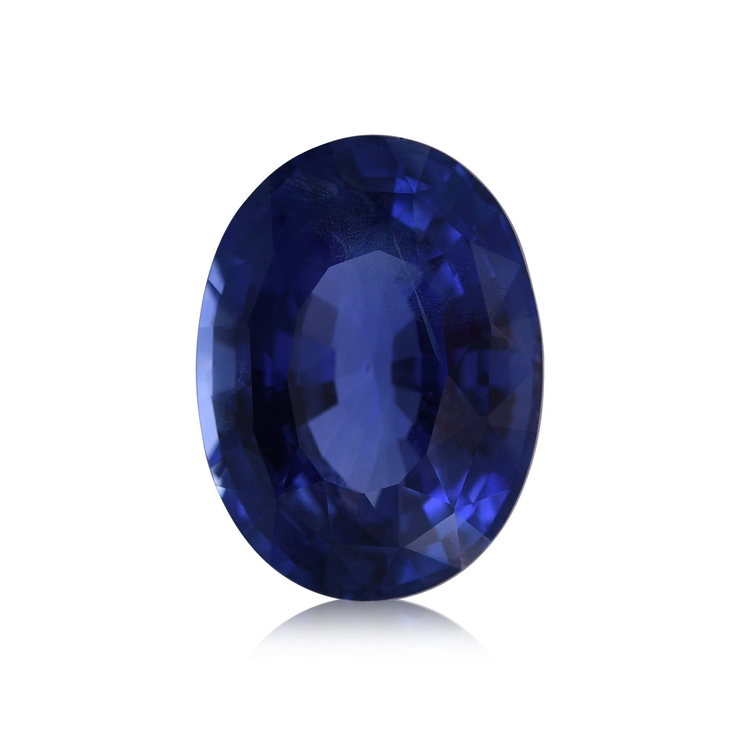 7,42 Karat blauer ovaler Saphir aus Sri Lanka (AGL)