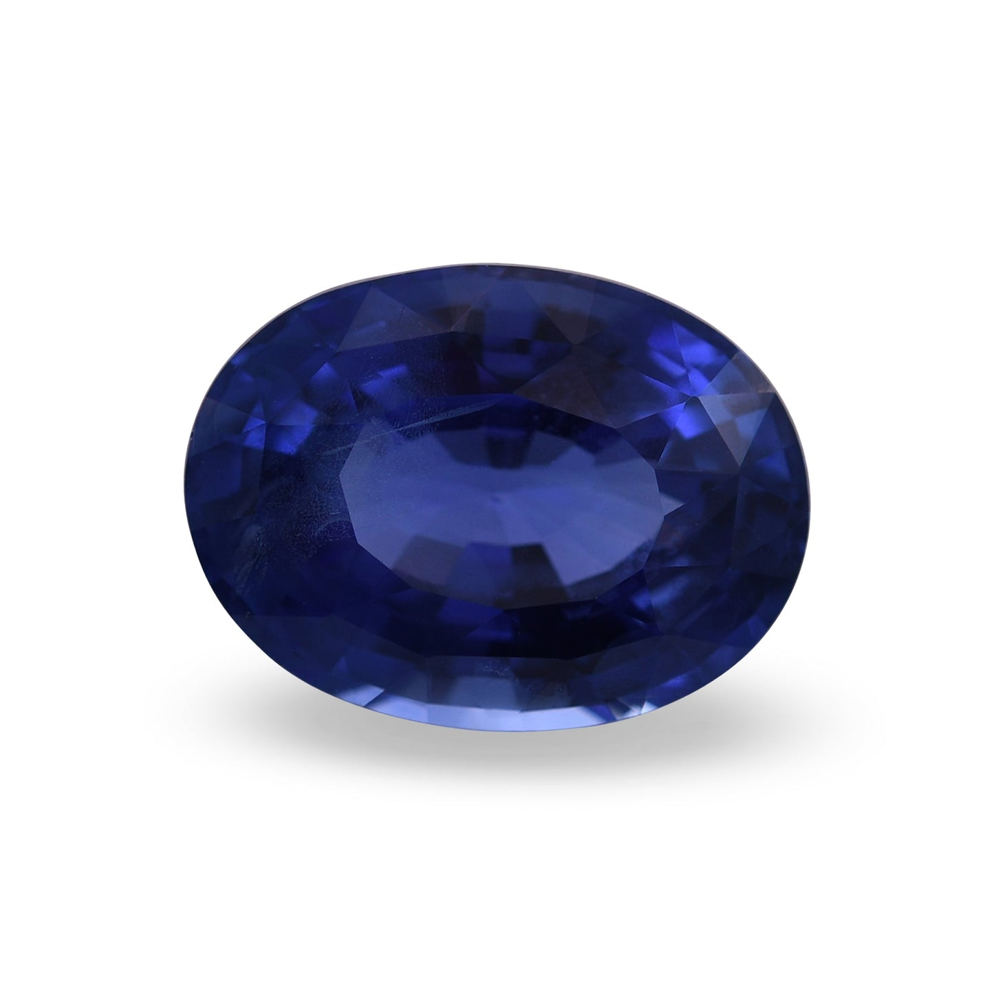 7,42 Karat blauer ovaler Saphir aus Sri Lanka (AGL)