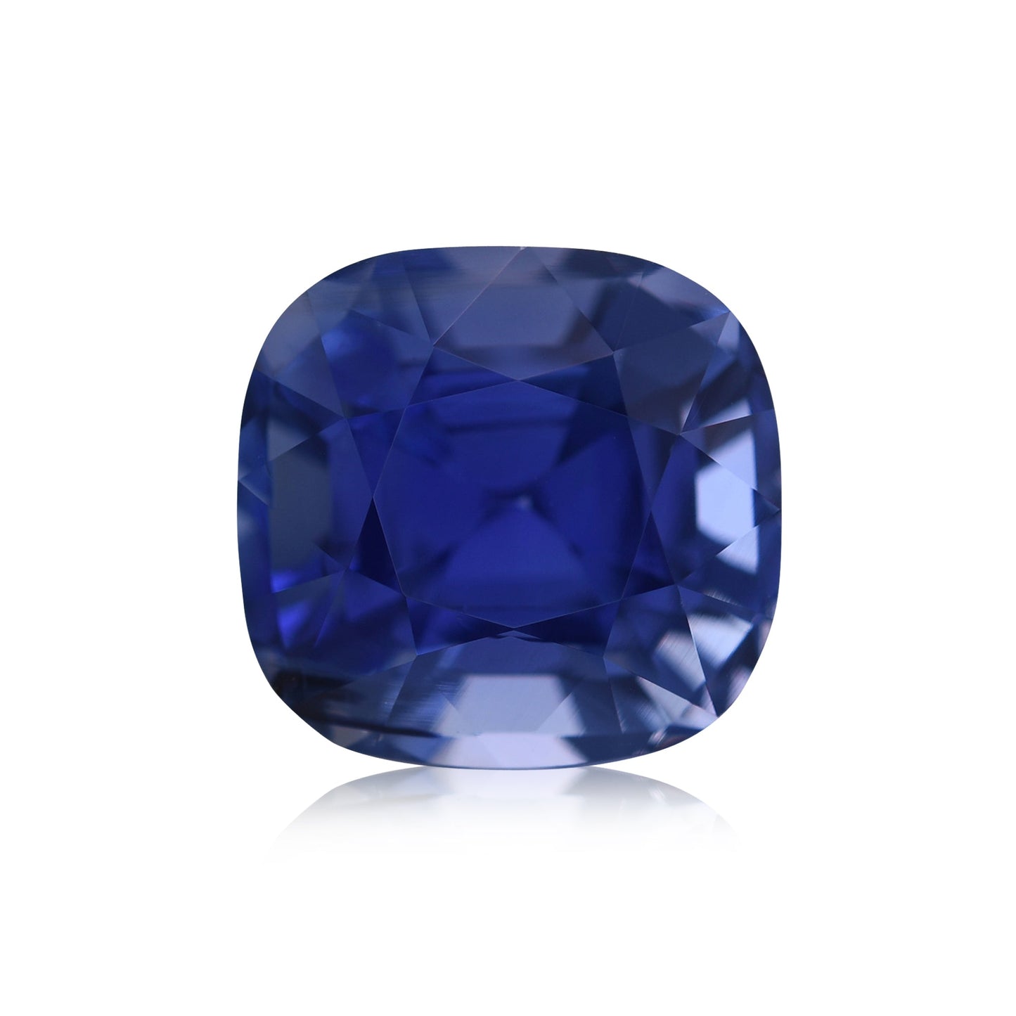 6,79 Karat blauer MADAGASCAR Cushion Sapphire CD