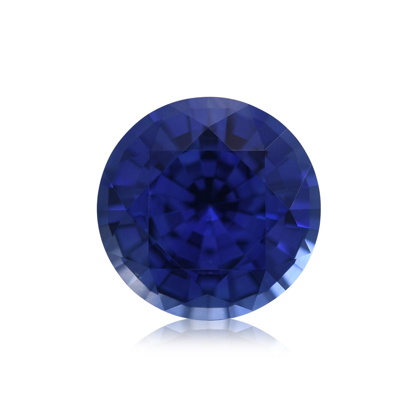 1,99 Karat blauer runder Saphir aus Sri Lanka